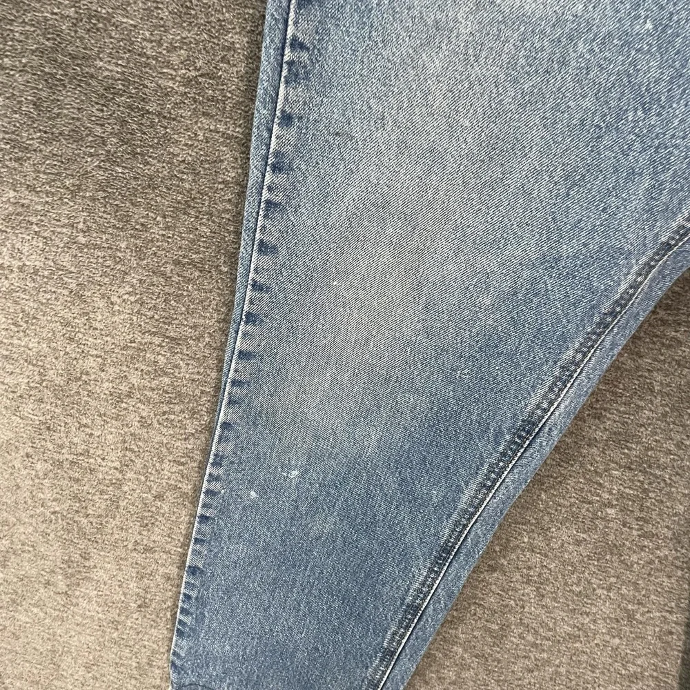 Carhartt B1 DST Jeans Mens 32x30 Blue Traditional Fit Straight Distressed Denim